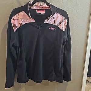 Fleece workout sweater